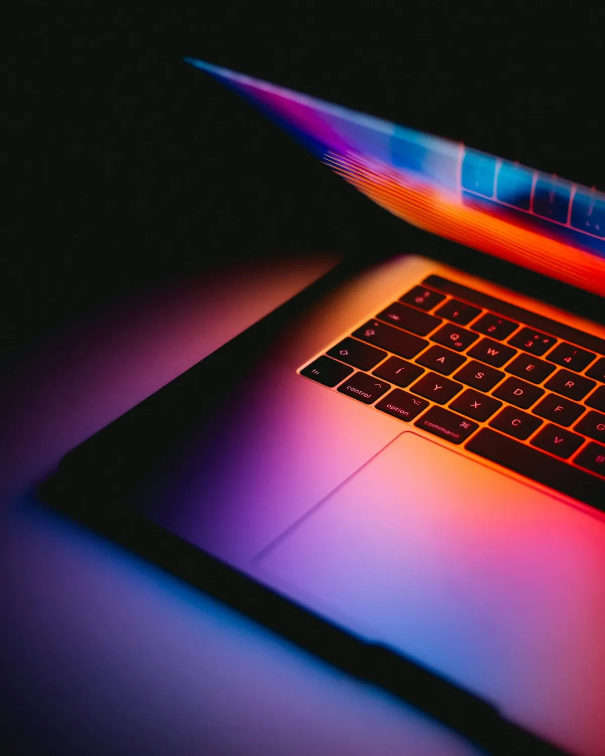 An open laptop on a clean desk, crafting a web3 resume that gets noticed