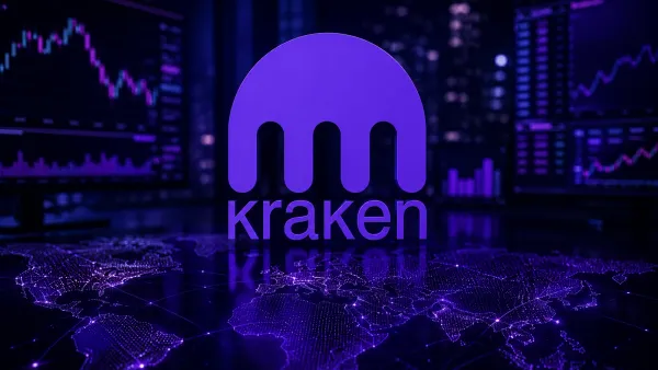 Kraken logo over a trading operations background, hero for a guide to Kraken jobs